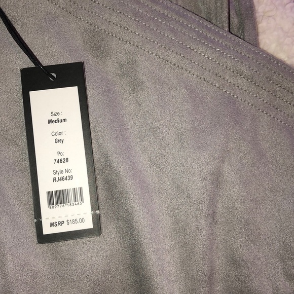 NWT Romeo & Juliet Couture Suede Vest - Picture 3 of 3